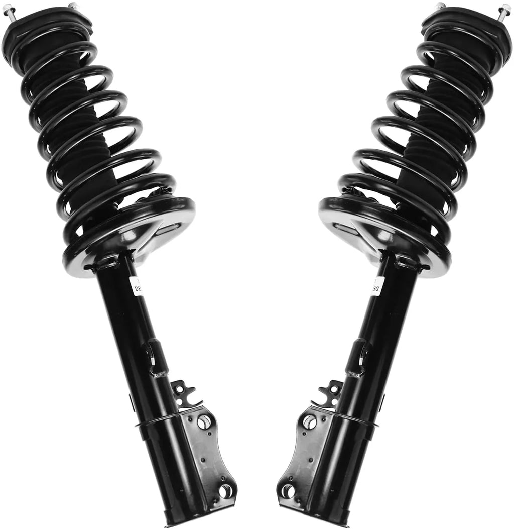 Detroit Axle - Rear Struts for 1997 1998 1999 2000 2001 [2.2L] Camry, 1999-2003 Toyota Solara Complete 2 Struts w/Coil Springs Replacement Quick Install Ready Struts Assembly
