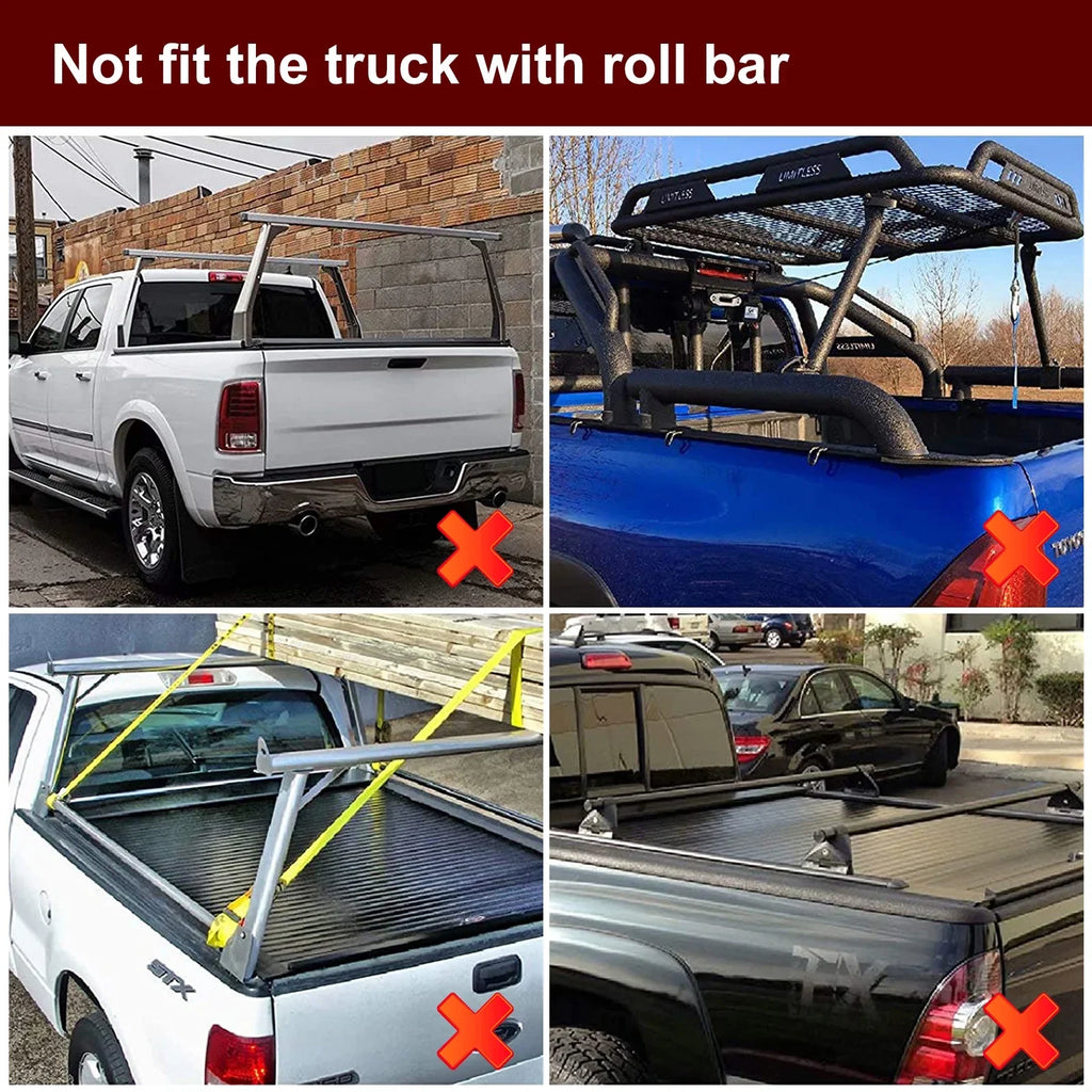 Kikito Professional FRP Hard Tri-Fold Truck Bed Tonneau Coating for 2003-2024 Ram 1500 2500 3500 6.4ft (74.6in) Bed Without | Rambox & Deckrail System |