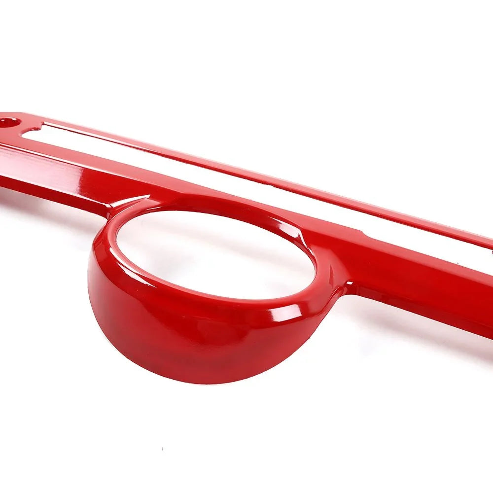 Teledu Red Rear Trunk Tailgate Handle Frame Decor Coating Trim Bezels 4Runner