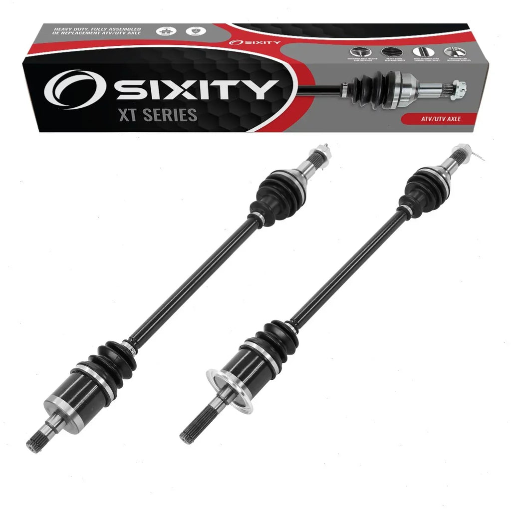2 pc Sixity XT Front Left Right Axle Matching with Can-Am Maverick 1000 2015 - MAX 1000 XDS DPS 4X4