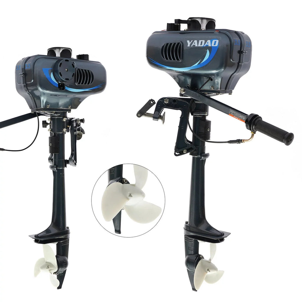 DENEST 3.5HP 2 Stroke Outboard Motor Fishing Craft Engine CDI Water Cooling 4000-5000rpm