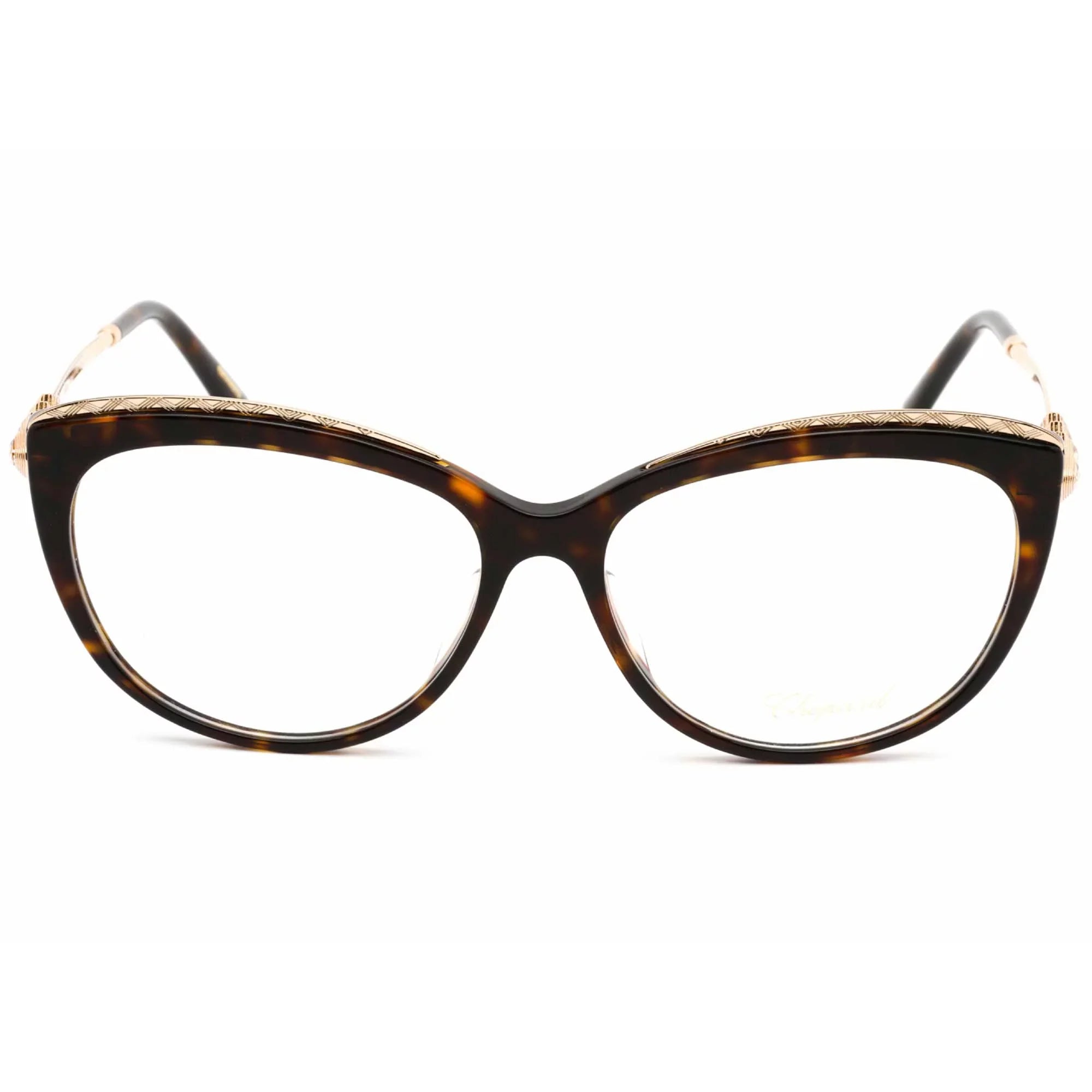 Chopard VCH276S 0722 Women's Dark Havana Full Rim Eyeglasses