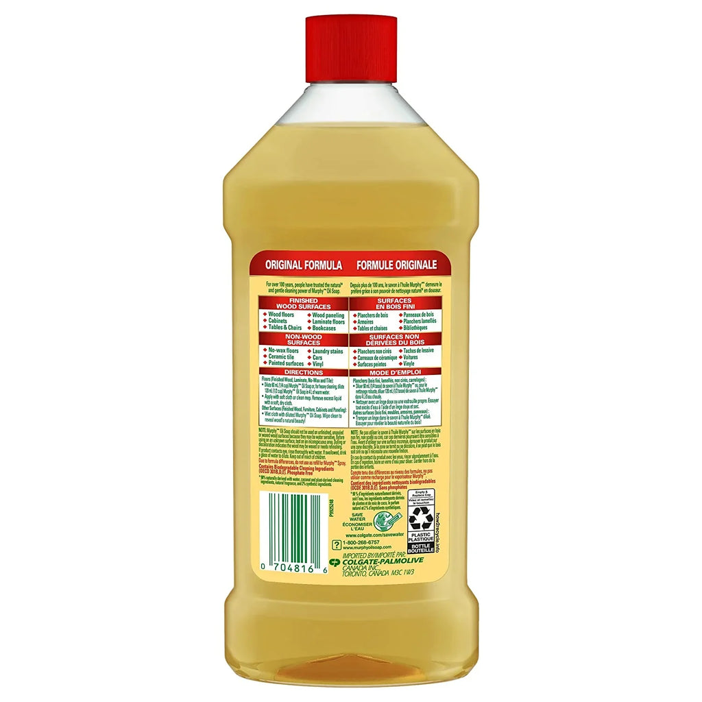 Murphy Oil Soap Wood Cleaner, Original, 32 Ounce, 3 Pack