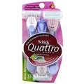 Schick Quattro For Women High Performance Disposable Razors, Sensitive Skin - 3 Ea, 6 Pack
