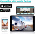 JahyElec WiFi Wireless Backup Camera, Magnetic Mount, 9600mAh Battery, Optimal for Front/Rear View