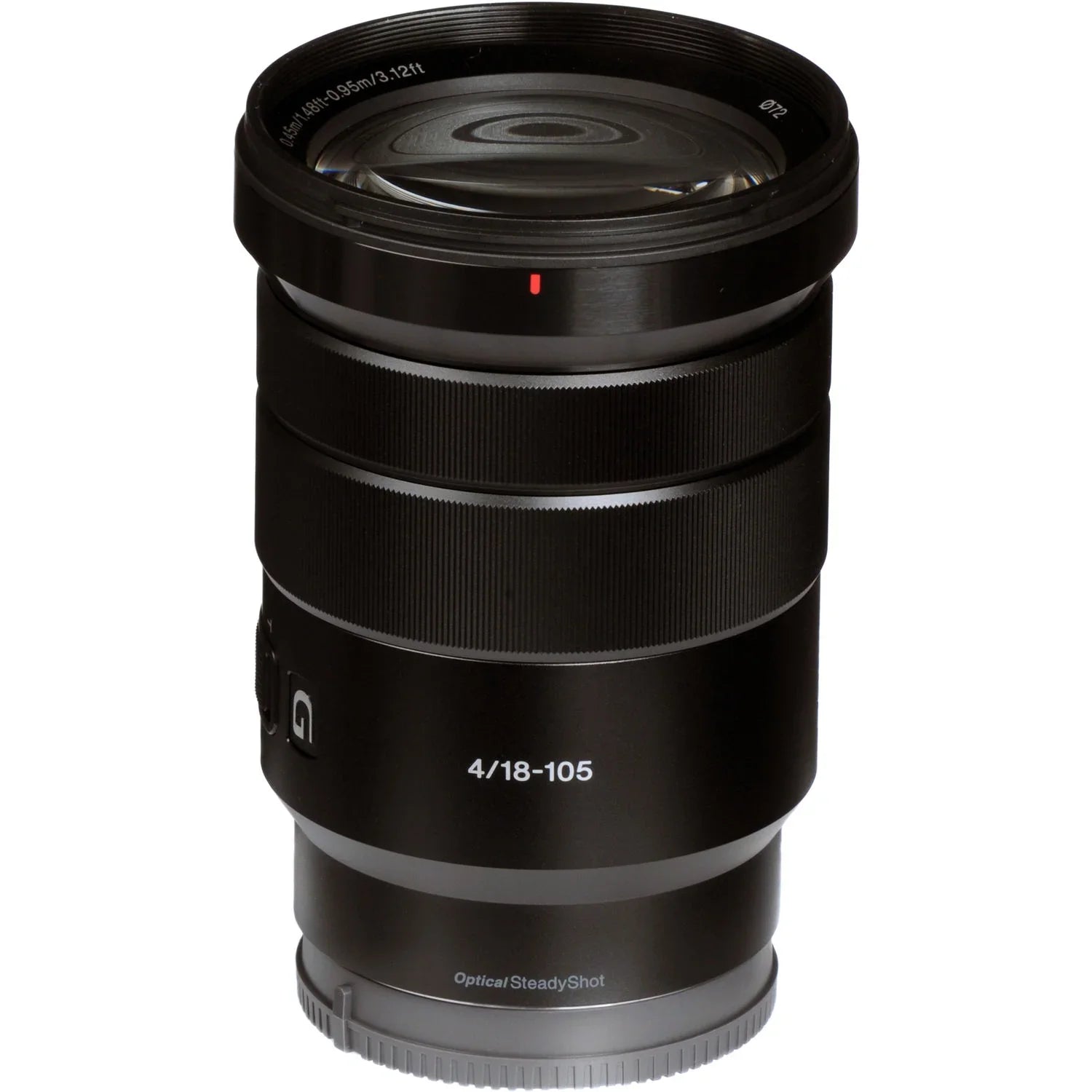 Sony E PZ 18-105mm f/4 G OSS Lens with Essential Accessory Bundle - Includes: Water Durable Lens Pouch, SanDisk 32GB Memory Card, 3 Piece Multicoated HD Filters with Case (UV,CPL, FLD), Variable Neu