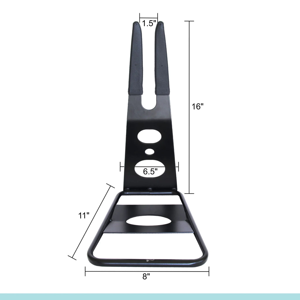Lumintrail Bike Floor Hub Mount Rear Parking Rack Stand for Mountain Bike and Road Bicycle