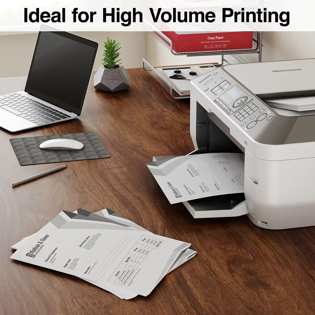 MyOfficeInnovations 8.5" x 11" Printer Paper 20 lbs. 92 Brightness 500/Ream 10 Reams/Carton 135848