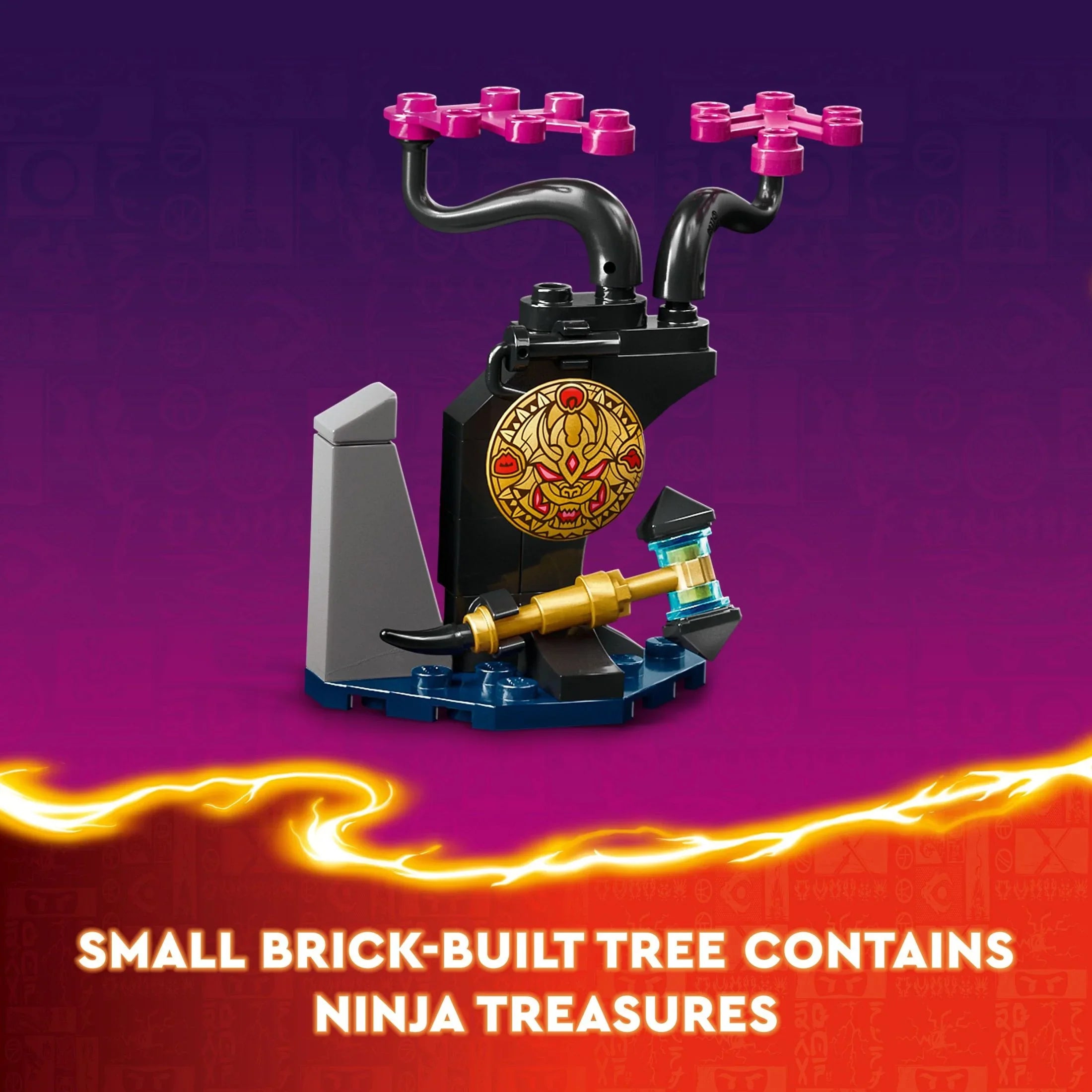 LEGO NINJAGO Egalt the Master Dragon Action Figure, Hero Toy Battle Set with 5 Ninja Minifigures for Group or Independent Play, Dragon Toy Gift Idea for Boys and Girls Ages 8 and Up, 71809