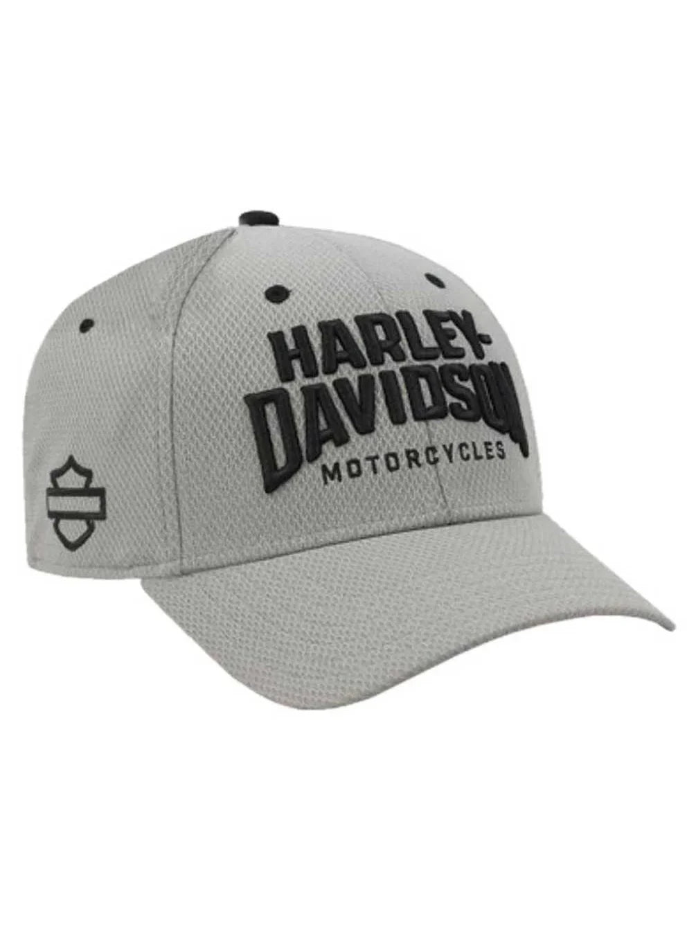Harley-Davidson Men's Embroidered Athletic Curved Bill Adjustable Baseball Cap, Harley Davidson
