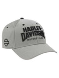 Harley-Davidson Men's Embroidered Athletic Curved Bill Adjustable Baseball Cap, Harley Davidson