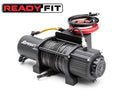 SuperATV 4500 LB Winch Fitting with 2021+ Yamaha Wolverine RMAX 2 / RMAX 4|Ready|Fit Winch|1.3 HP Motor|Preassembled and Wired|50 Foot Remote Range|3/16" Steel|166:1 Gear Ratio|QWM-Y-RMAX-4500