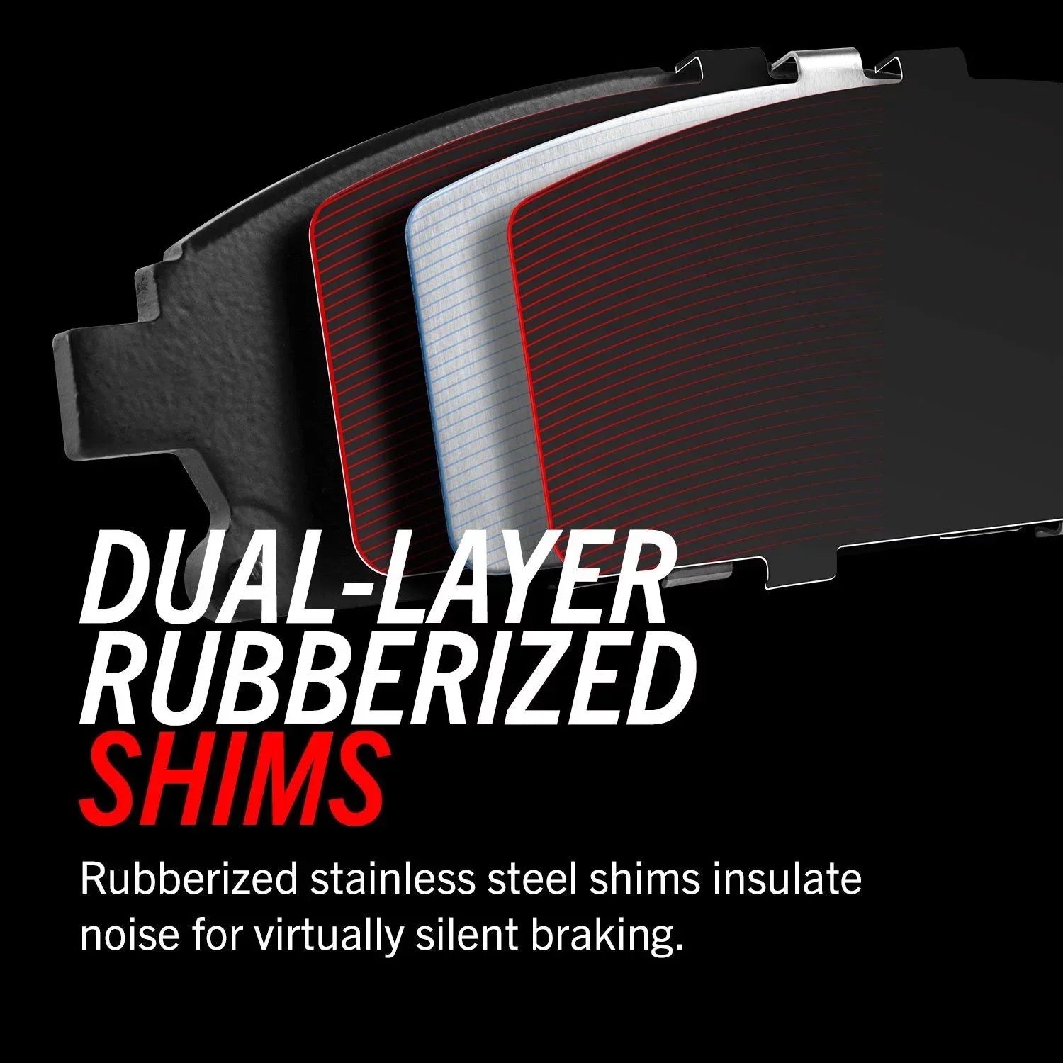 Power Stop Front Z17 Evolution Ceramic Brake Pads with Hardware 17-2285
