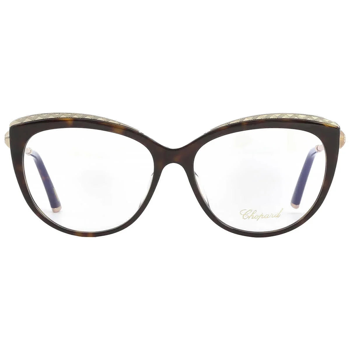 Chopard VCH276S 0722 Women's Dark Havana Full Rim Eyeglasses