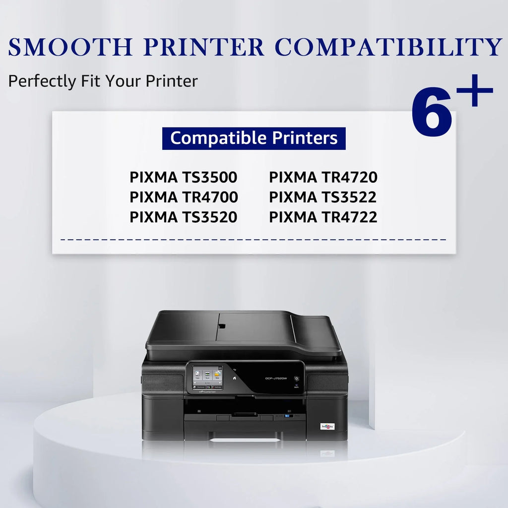Mooho Ink Cartridges Replacement for Canon Ink 275 PG-275XL 275XL for Pixma TS3522 TR4720 TS3520 TS3500 TR4722 TR4700 Printer,2 Pack