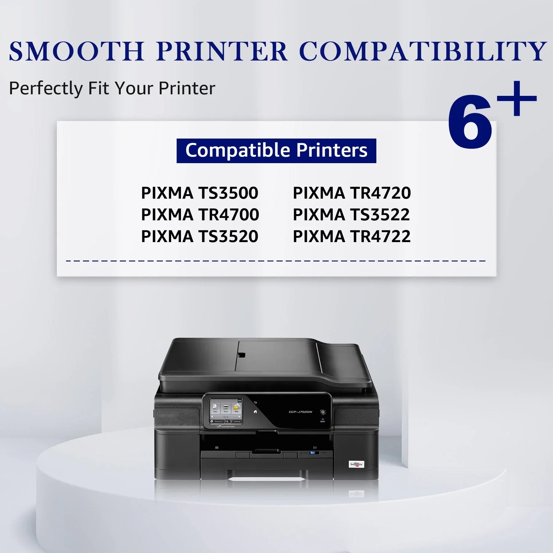 Mooho Ink Cartridges Replacement for Canon Ink 275 PG-275XL 275XL for Pixma TS3522 TR4720 TS3520 TS3500 TR4722 TR4700 Printer,2 Pack