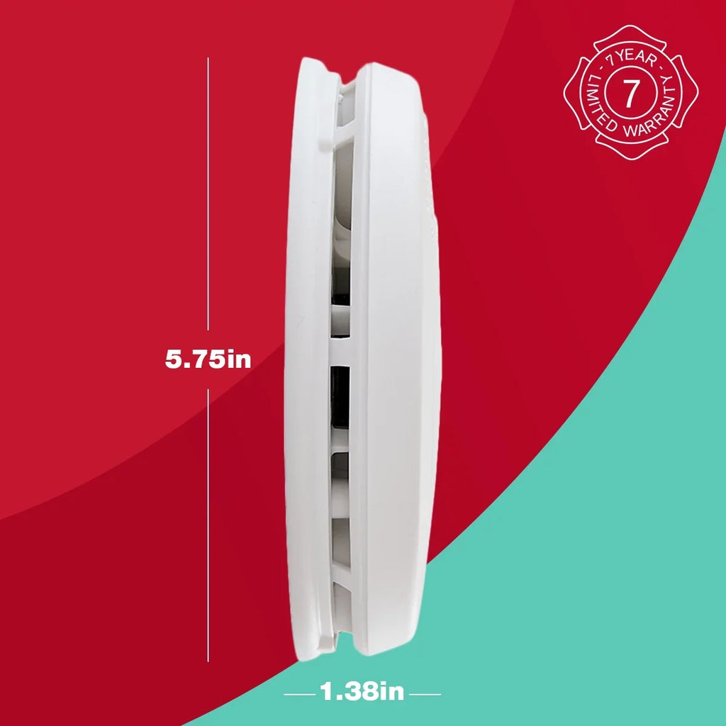 First Alert Slim Design Battery-Operated Combination Smoke & Carbon Monoxide Alarm - PRC700 (1039783)
