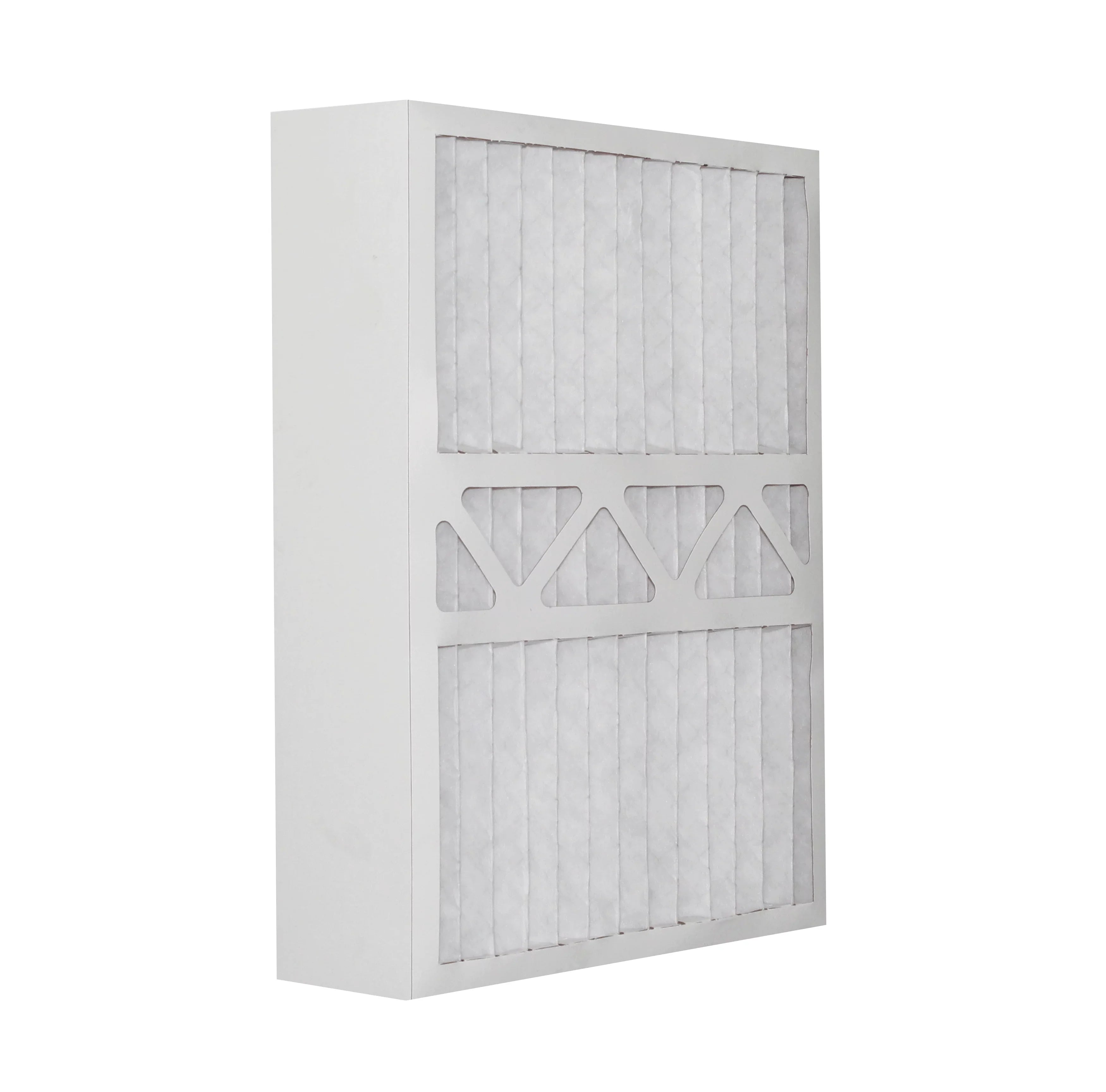 Aerostar 16x20x4 1/4 MERV 8, Carrier Replacement Pleated Air Filter, 16x20x4 1/4, Box of 2