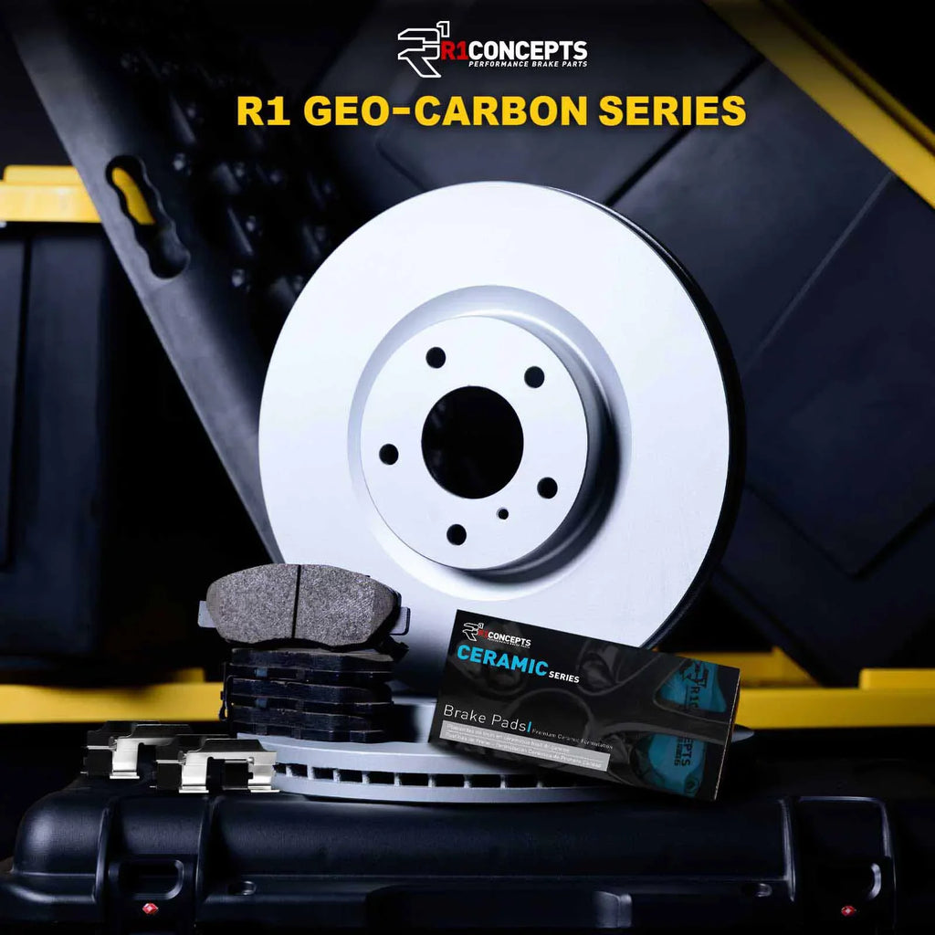 R1 Concepts Wdwh1 76060 R1 Concepts Brake Rotor Carbon Coated With Ceramic Pads Fits select: 2004-2007 TOYOTA HIGHLANDER, 2004-2009 LEXUS RX