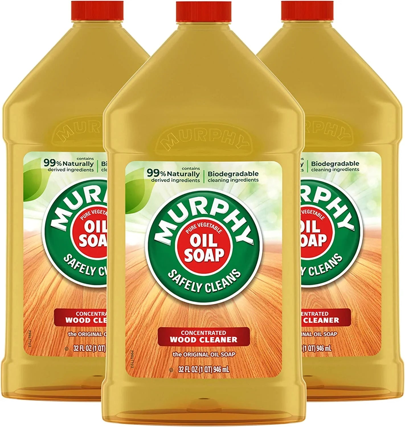 Murphy Oil Soap Wood Cleaner, Original, 32 Ounce, 3 Pack