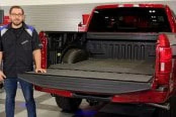BedRug by RealTruck Tailgate Mat Fitting with 2015 - 2022 Chevrolet Colorado / GMC Canyon , Charcoal Grey, 1 pc. | BMB15TG