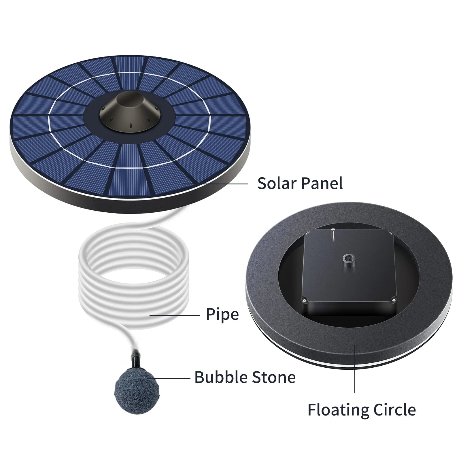 Instrument,Pond Aerator With Air And Pond Water Solar Air And Bubble And Bubble Stone Aerator Pump Stone Water Pond Aerator Fish Fish Pond Pump With Air Siuke