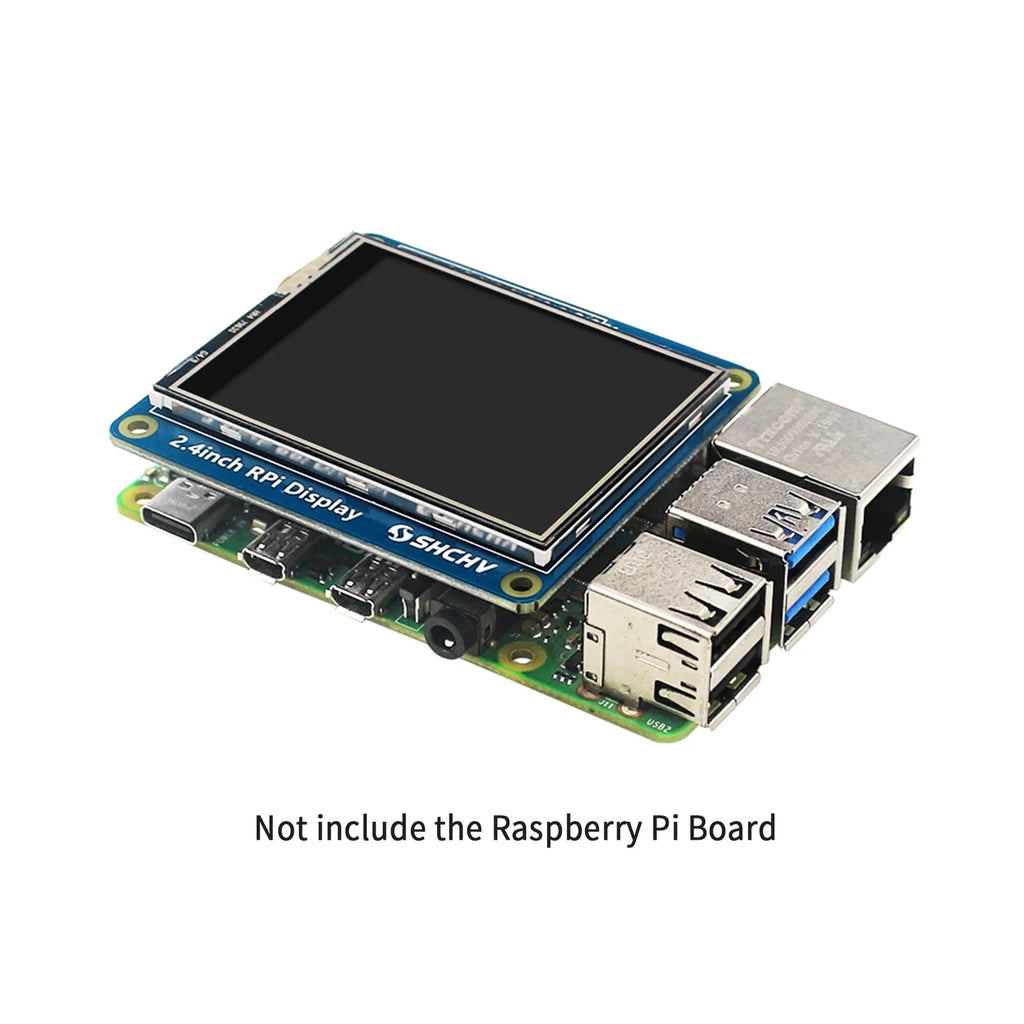2.4" Touch Screen TFT LCD 320*240 Pixel Display for Raspberry Pi 4B 3B+ Zero 2 W