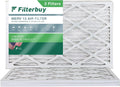 Filterbuy 14x24x1 MERV 13 Pleated HVAC AC Furnace Air Filters (3-Pack)