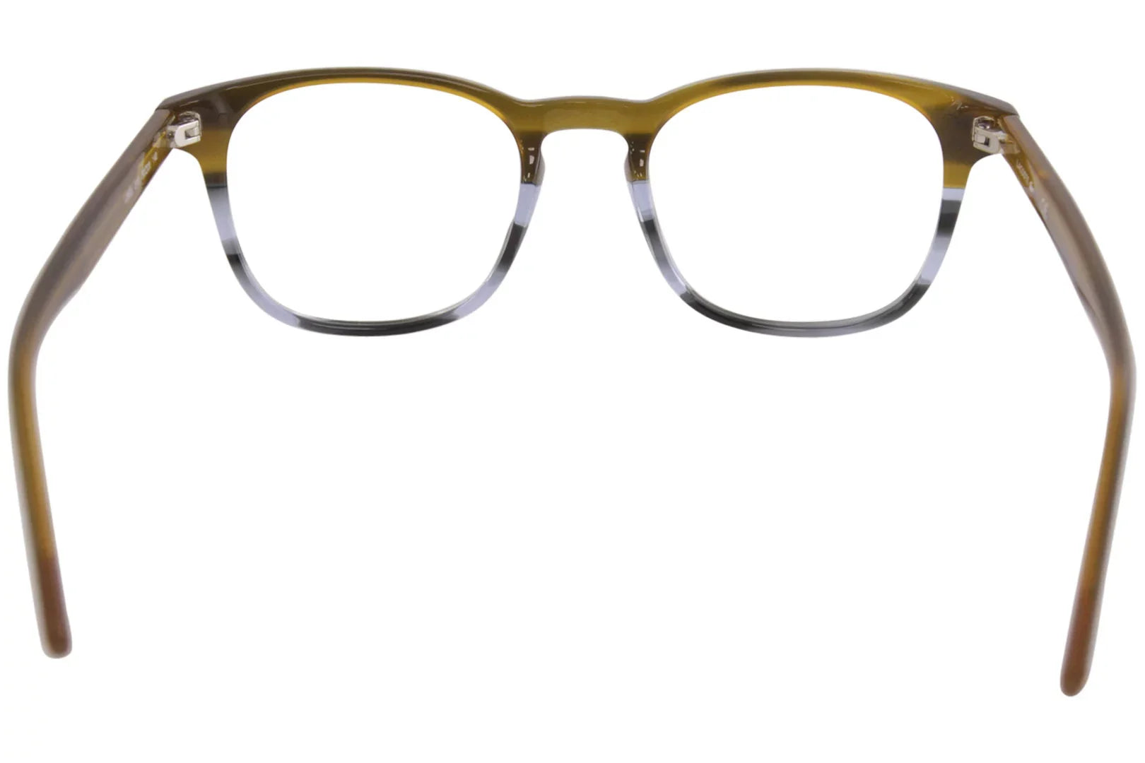Lacoste Men's Eyeglasses L2832 L/2832 215 Striped Brown/Blue Optical Frame 50mm