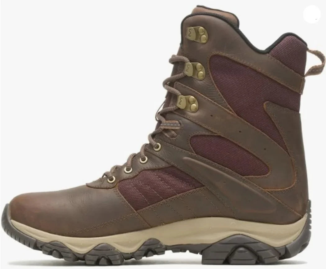 Merrell J004649 Mens Moab 2 Timber 8" WP Work Boot 12D (M) US 12Medium (D, M)