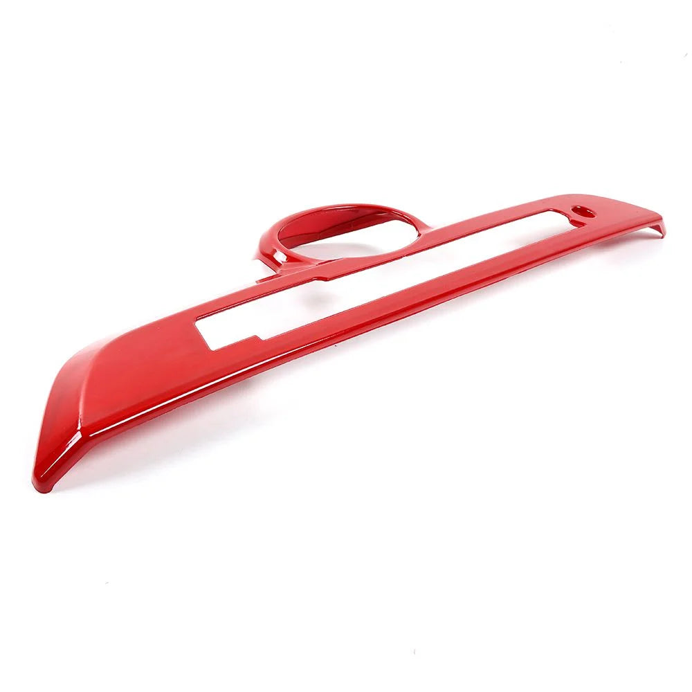 Teledu Red Rear Trunk Tailgate Handle Frame Decor Coating Trim Bezels 4Runner