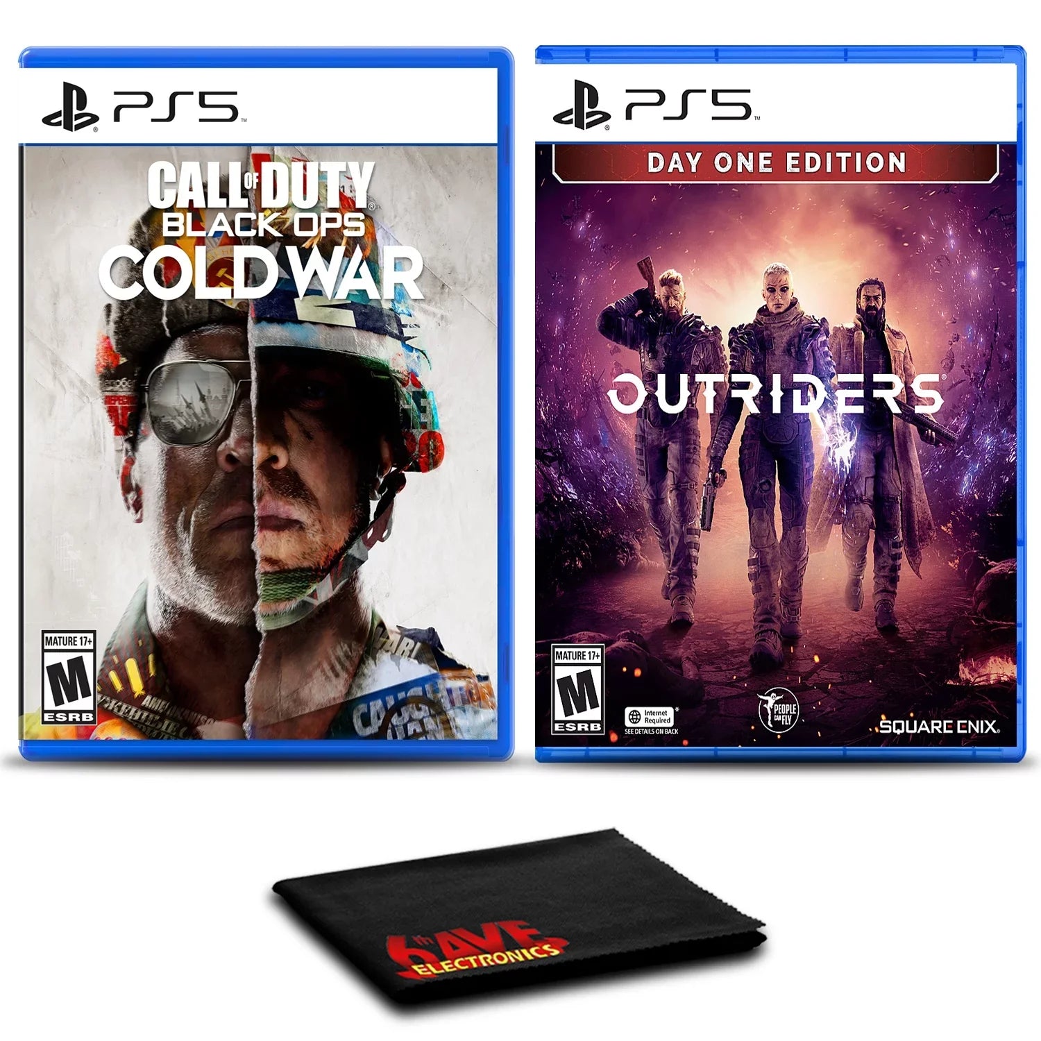 Call of Duty Black Ops Cold War and Outriders Day One, PlayStation 5, 88505