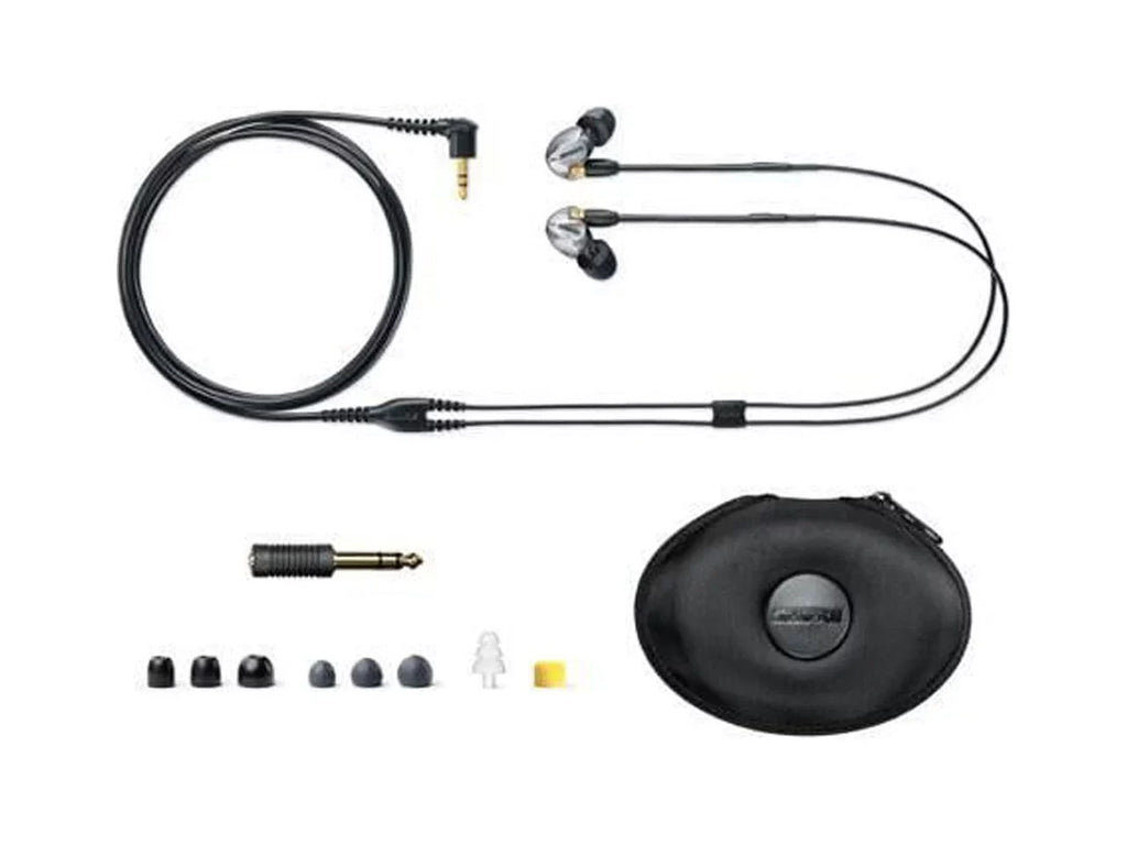 Shure SE425 Pro In-Ear Sound Isolating Dual Driver Earphones - Clear