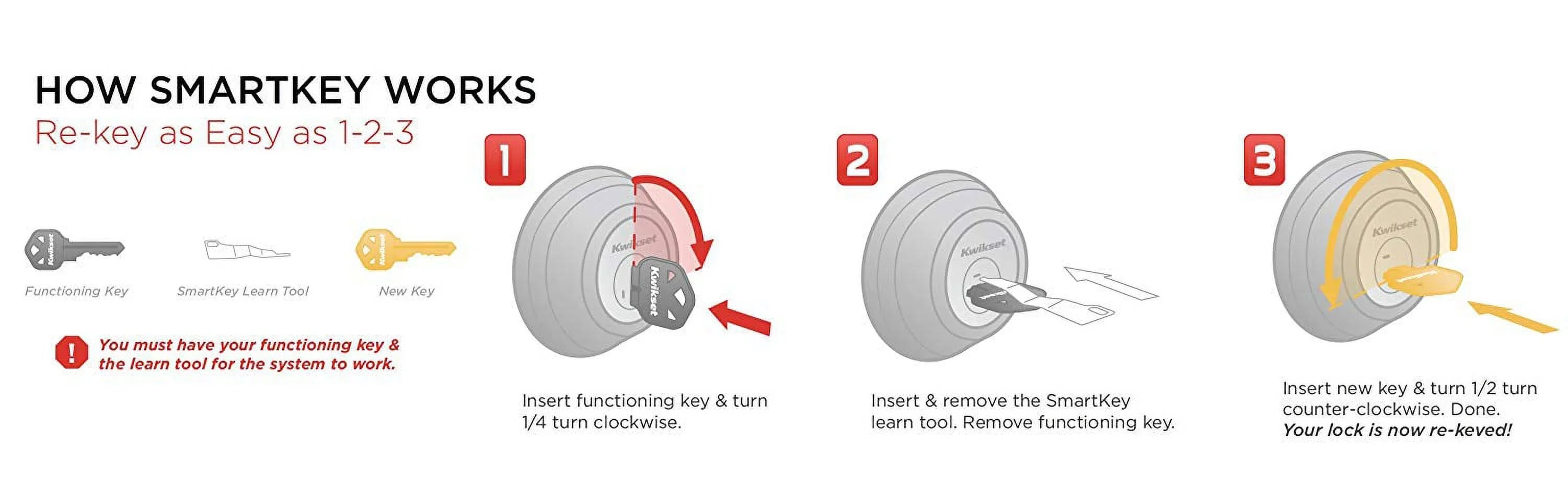 Kwikset 991 Juno Keyed Door Knob and Sgl Cyl Deadbolt Combo Pack in PB