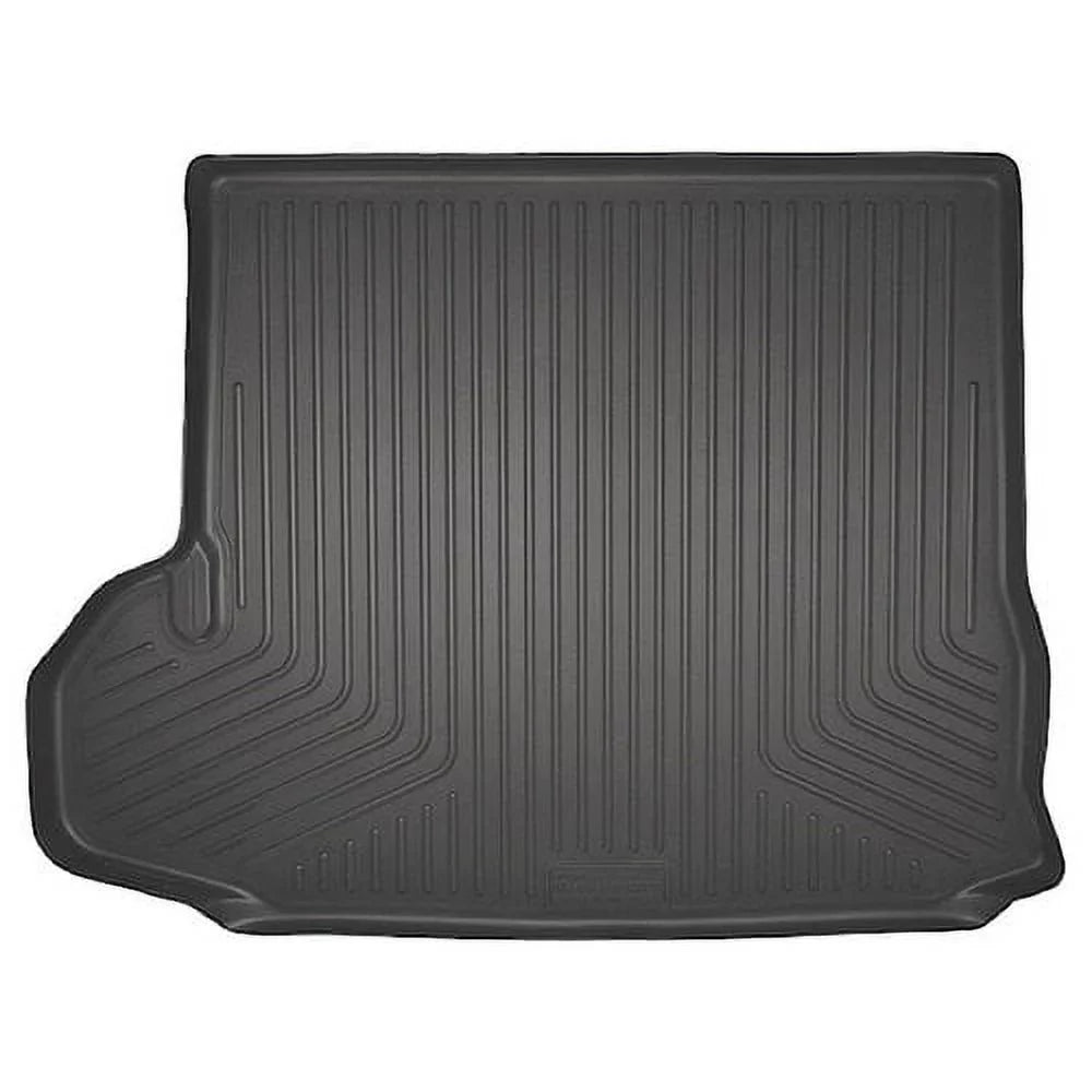 Husky by RealTruck Climate Series Cargo Liner Black Suitable with 12-19 Toyota Highlander; Suitable with to back of 2nd row Seats over foldered 3rd row Seats