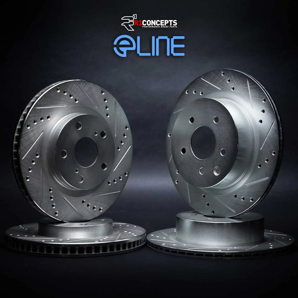 R1 Concepts Wgpn2 59078 R1 Concepts Brake Rotor D/S Silver Fits select: 2016 HONDA CR-Z