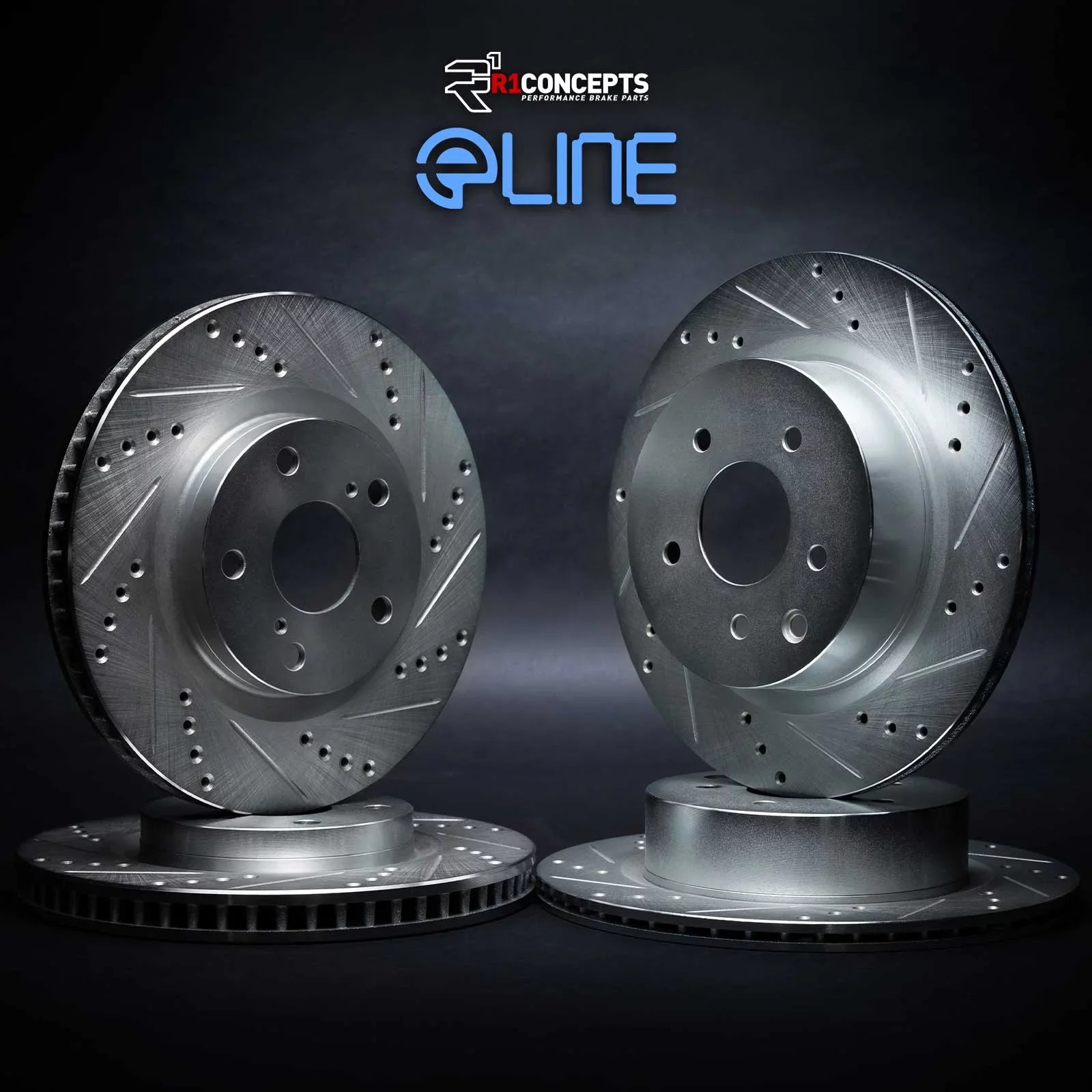 R1 Concepts Wgpn2 59078 R1 Concepts Brake Rotor D/S Silver Fits select: 2016 HONDA CR-Z