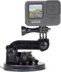 Suction Cup Mount Fitting for Gopro Hero 11 Hero 10 Hero 9 Hero 8 Hero 7 Hero 6 Hero 5 Hero 4 Hero 3+ Hero 3
