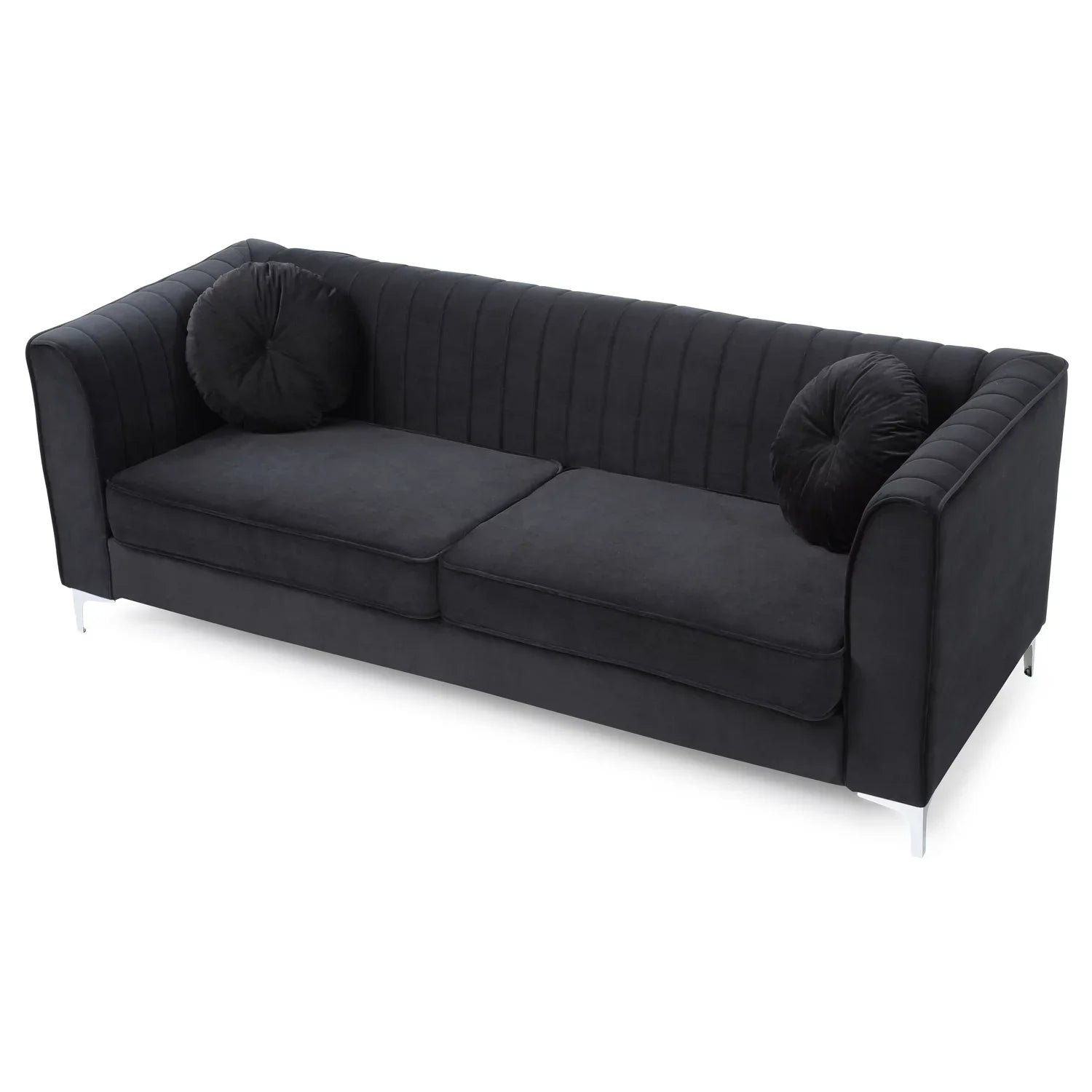 Maykoosh Southwestern Style G793A-S Sofa ( 2 Boxes ) , Black