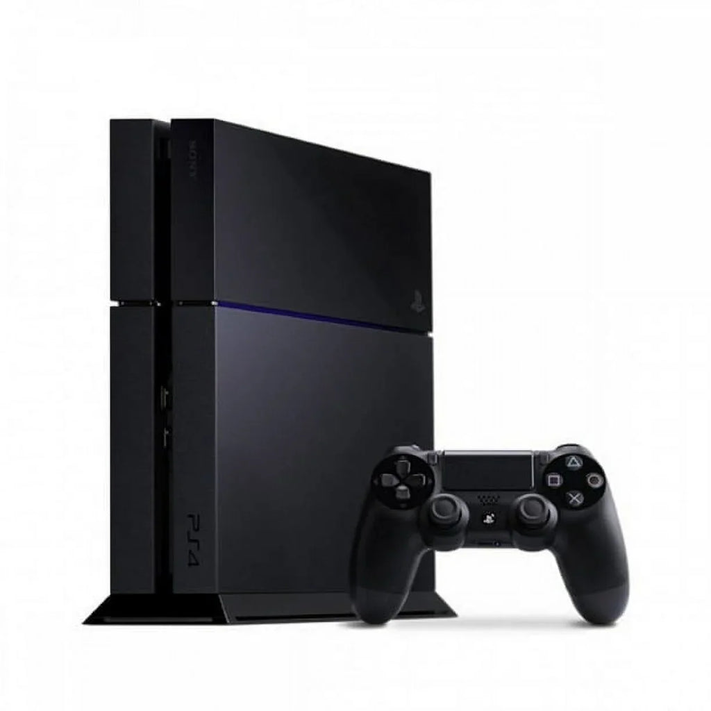 Pre-Owned Sony PlayStation 4 500GB Gaming Console Black HDMI Cable 2 Controller with BOLT AXTION Cleaning Kit Bundle (Refurbished: Like New)