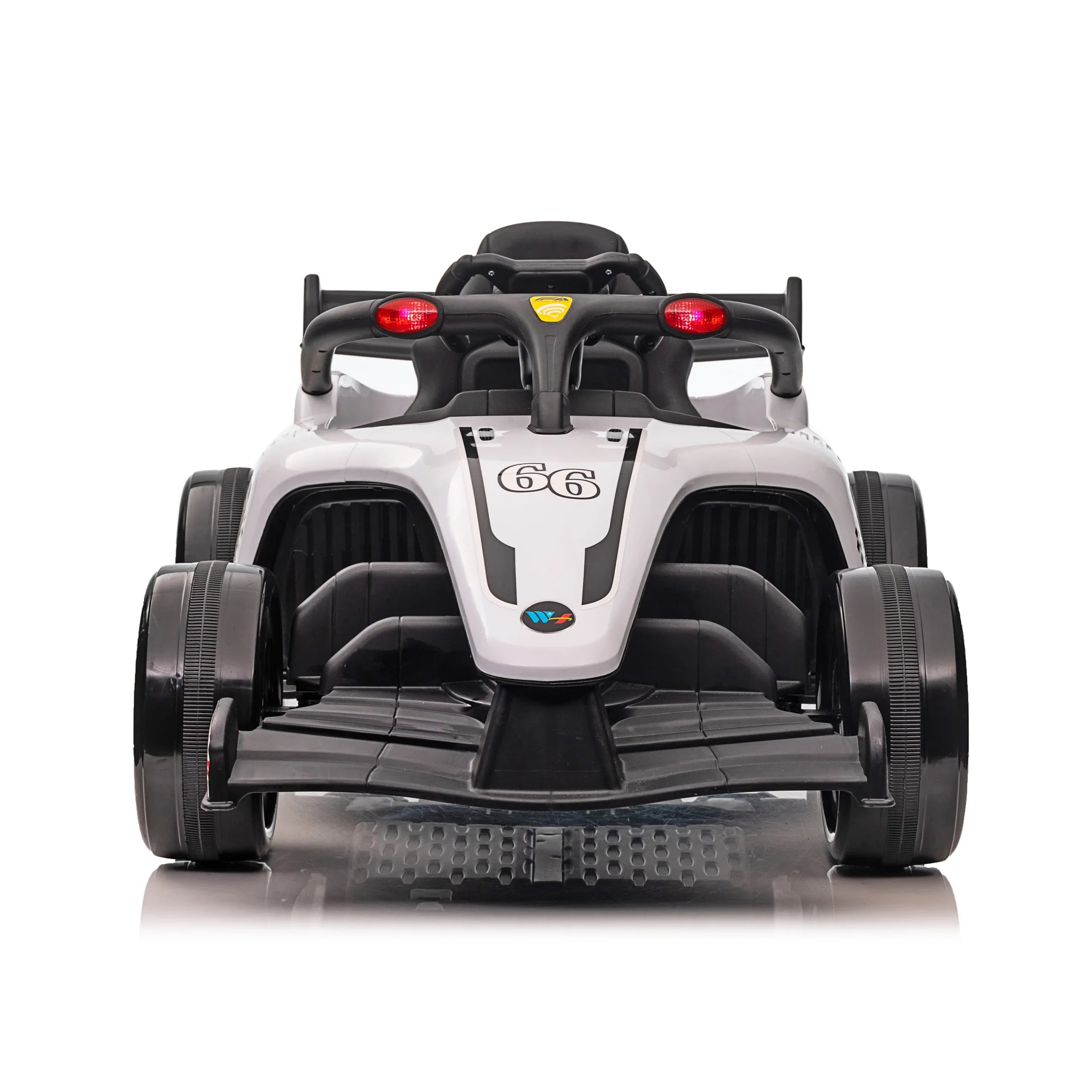 Blazin' Wheels 12V Battery Operated White F1 Ride on W/Remote 3 Years and up