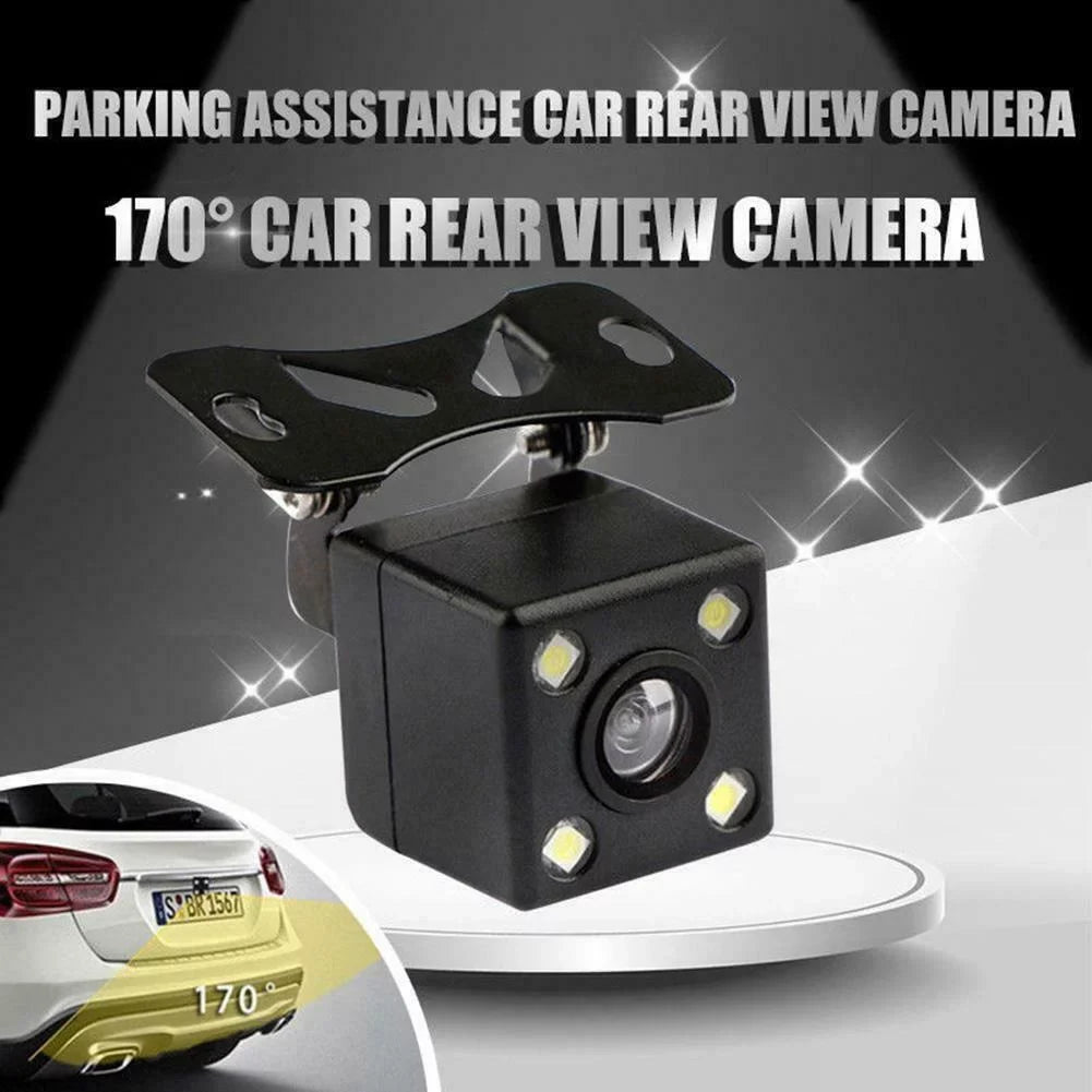 Wireless Car Backup Camera Rear View System Night Vision + 4.3" Mirror Monitor