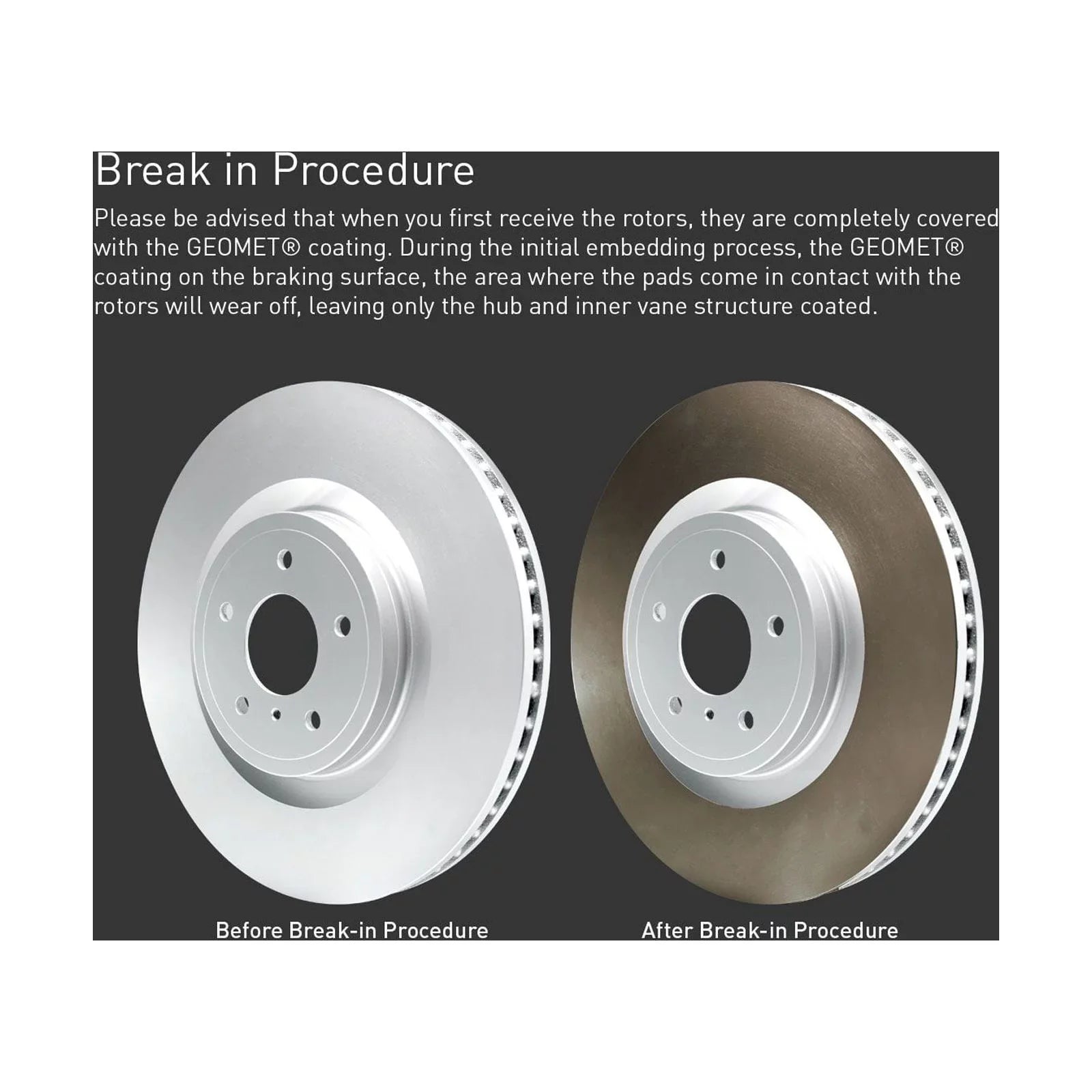 R1 Concepts Wdth1 59006 R1 Brake Rotors Carbon Coated W/ Euro Ceramic Pads & Fits select: 2017-2020 HONDA CIVIC SI