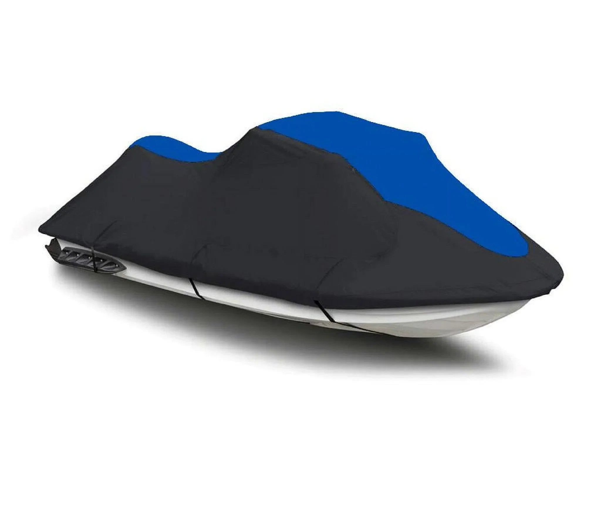 BLACK / BLUE HEAVY-DUTY, 600 D Matching for Kawasaki Ultra LX 2007 2008 2009 2010 2011 2012 2013 2014 2015 2016 2017 2018 2019 2020 2021 2022 / 250X 2007 2008 Jet Ski Watercraft Coating