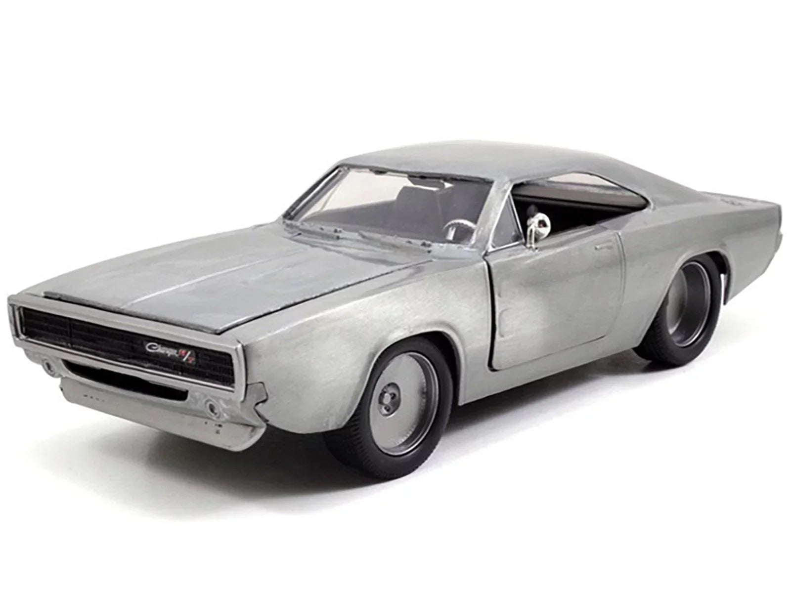 Dom's 1970 Dodge Charger R/T Bare Metal "Fast & Furious 7" (2015) Movie 1/24 Diecast Model Car by Jada