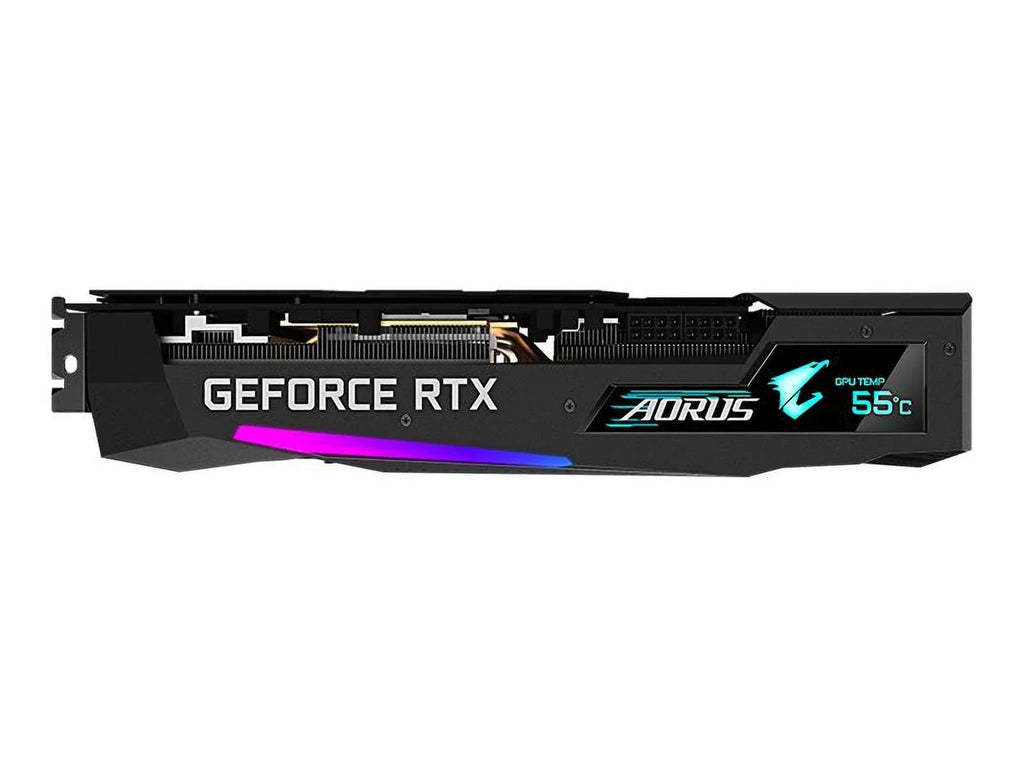 Gigabyte AORUS GeForce RTX 3070 MASTER 8G (rev. 1.1) - Graphics card - GF RTX 3070 - 8 GB GDDR6 - PCIe 4.0 x16 - 3 x DisplayPort, 3 x HDMI