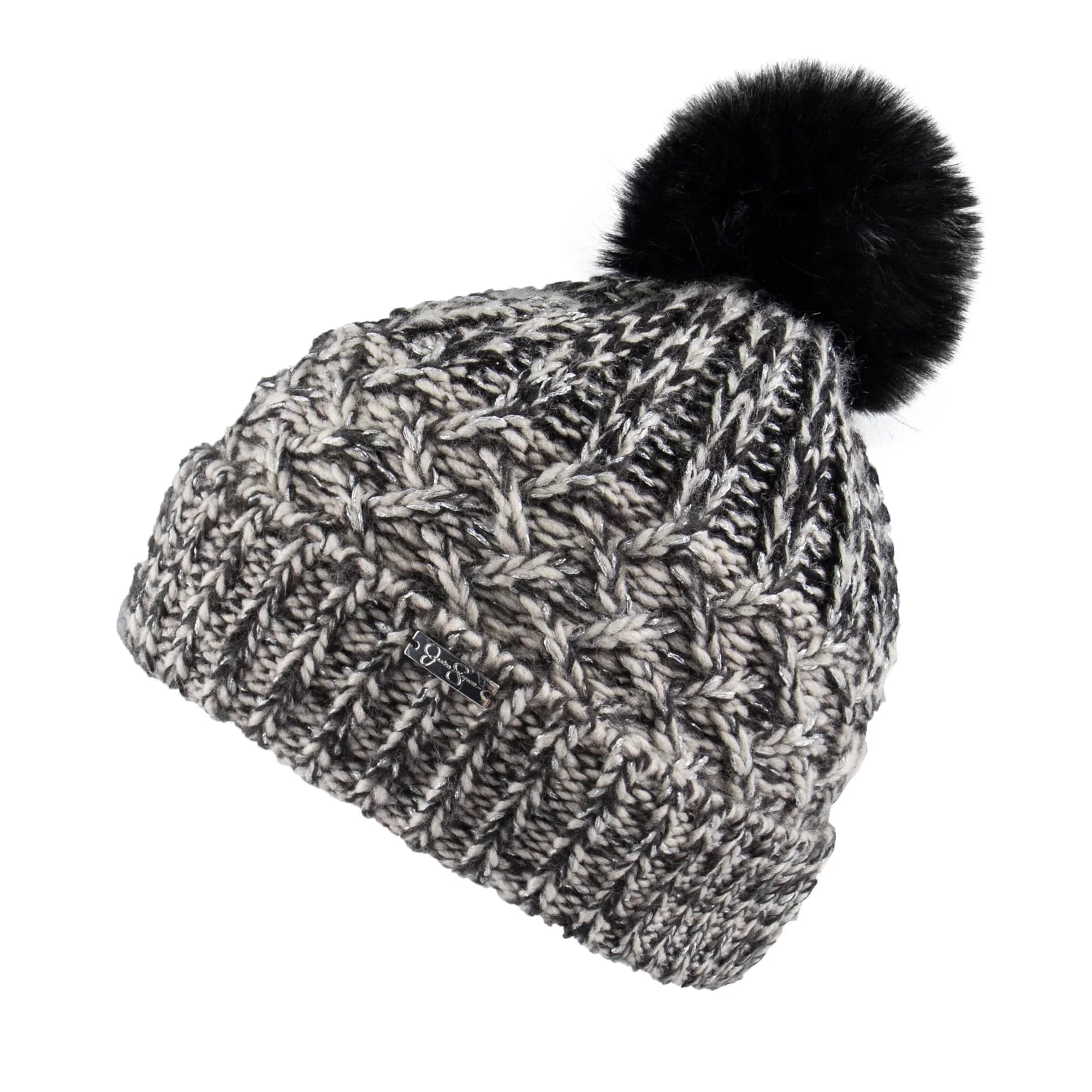 Jessica Simpson Women's Yarn Knit Beanie Hat