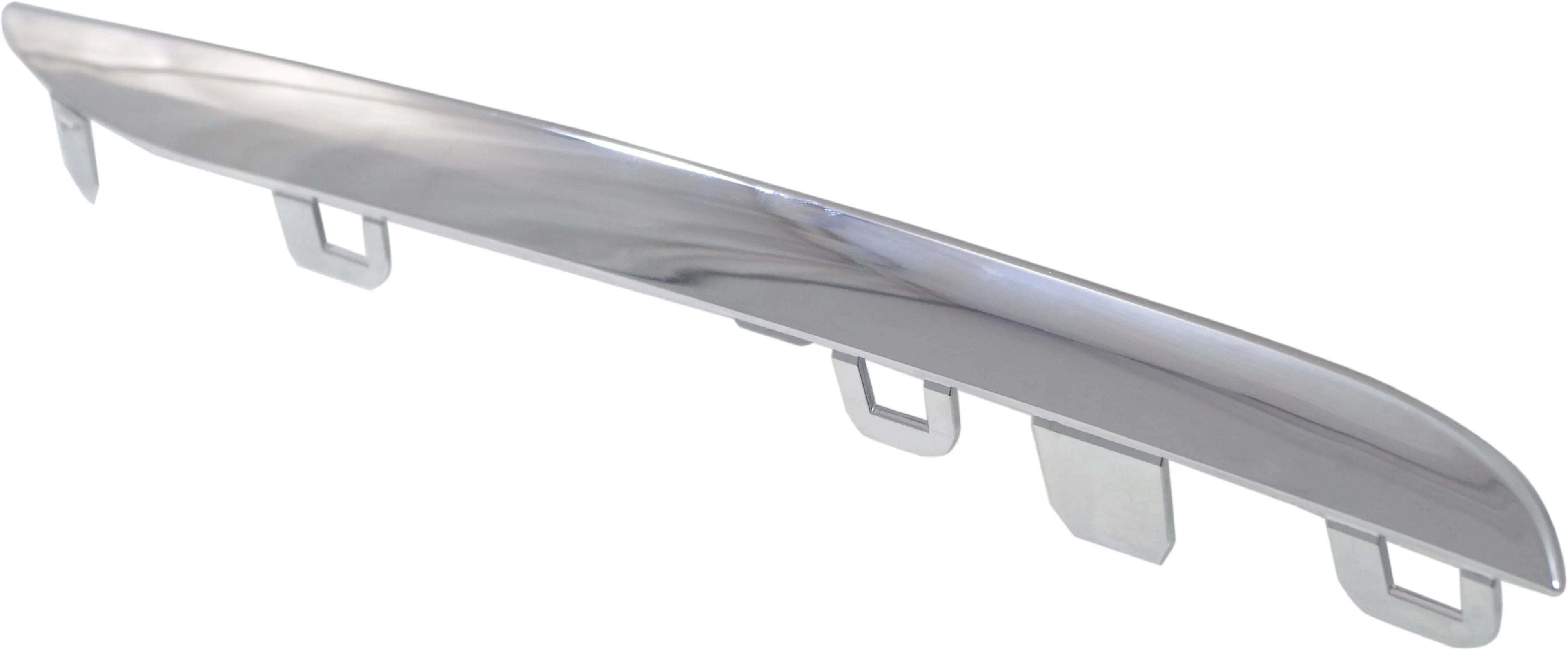 Grille Trim Fitting with 2015-2018 Mercedes Benz C300 2015 C400 Right Passenger Side, Lower Chrome CAPA Certified