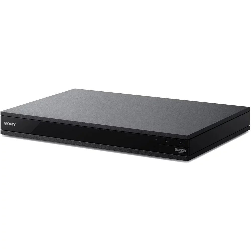 Sony UBP-X800 - 4K Ultra HD Smart Blu-Ray Player with Hi Res + Accessories Bundle Includes, 2.4GHz Wireless Backlit Keyboard w/ Touchpad, 6ft HDMI Cable and Laser Lens Cleaner for DVD/CD Players