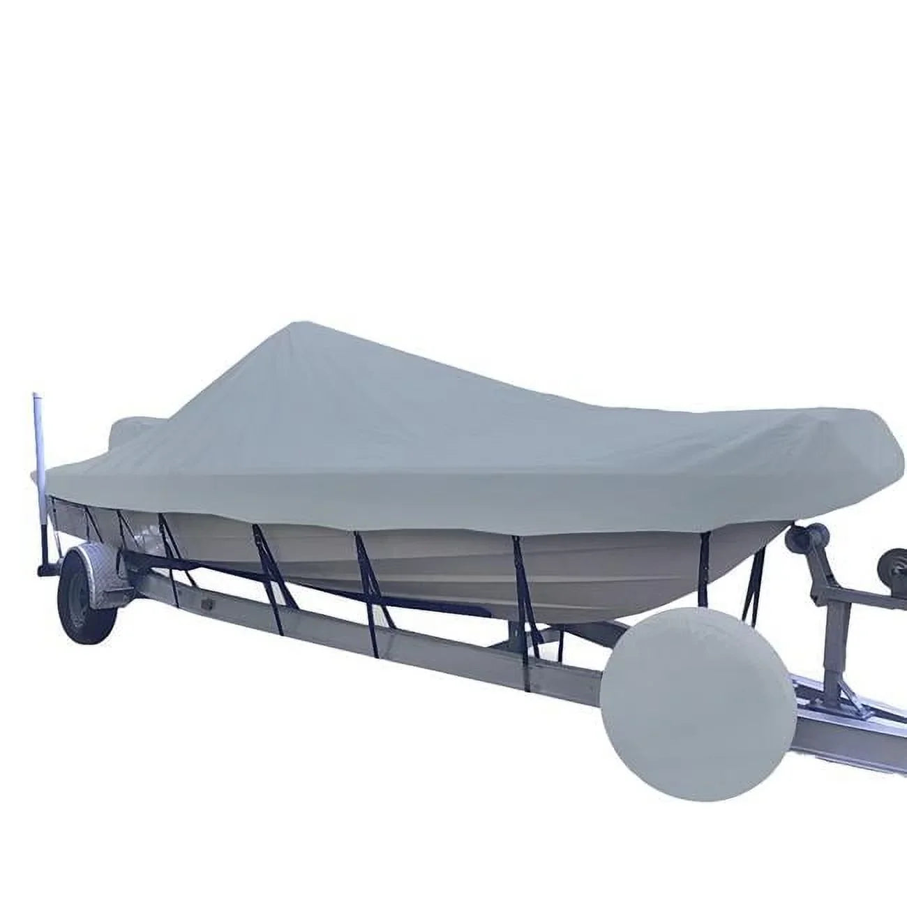 20.5 ft. Performance Poly-Guard Styled-to-Fit Ship Wrap for V-Hull Center Console Shallow Draft Craft - Grey